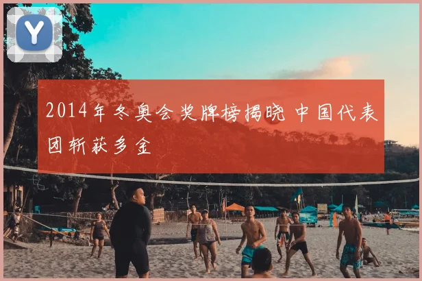 2014年冬奥会奖牌榜揭晓 中国代表团斩获多金